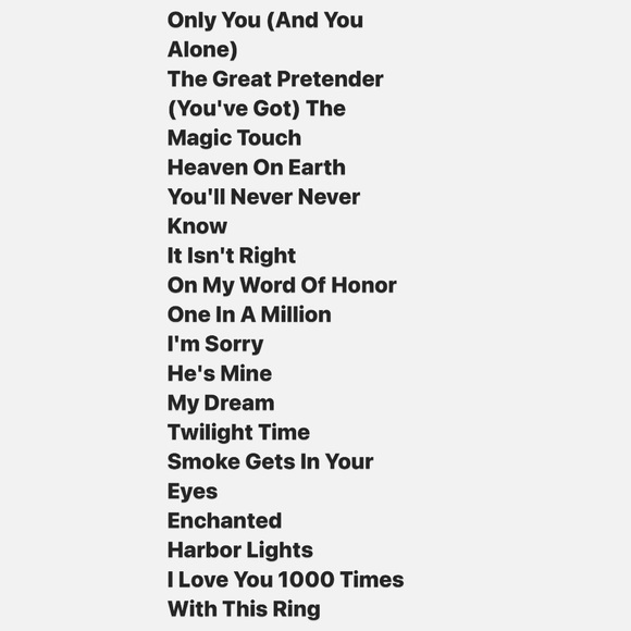 NWOT The Platters – All-Time Greatest Hits, Released 2004 - Picture 4 of 4